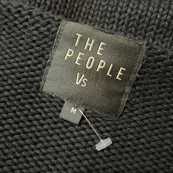 The People Vs. black sweater sz M - Picture 13 of 14